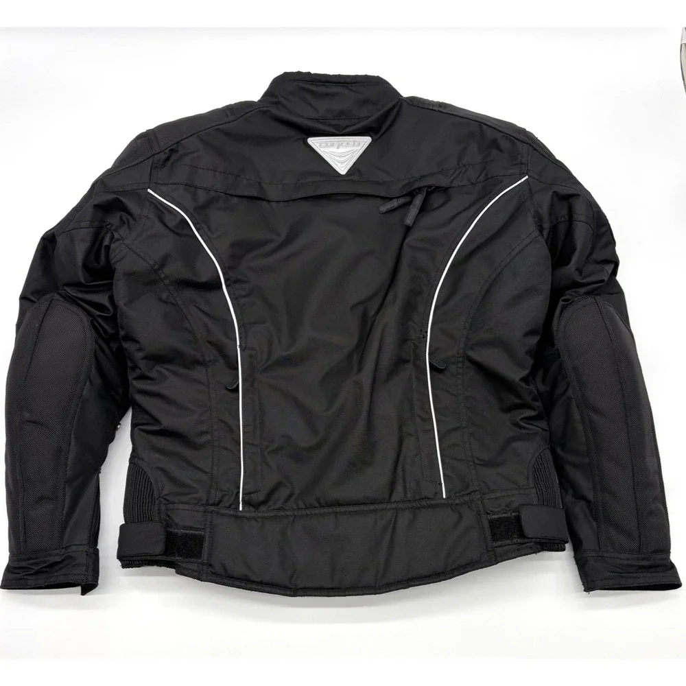 Cortech Women's LRX 2 Motorcycle Jacket Black Size Medium with Removable Liner